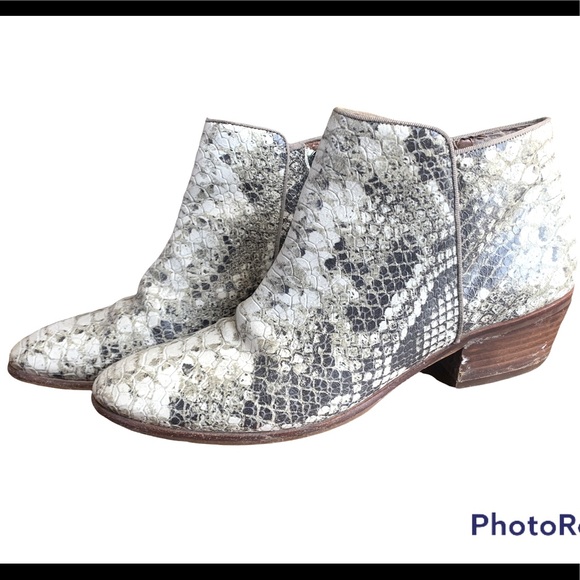 Sam Edelman Shoes - Sam Edelman Snakeskin Booties